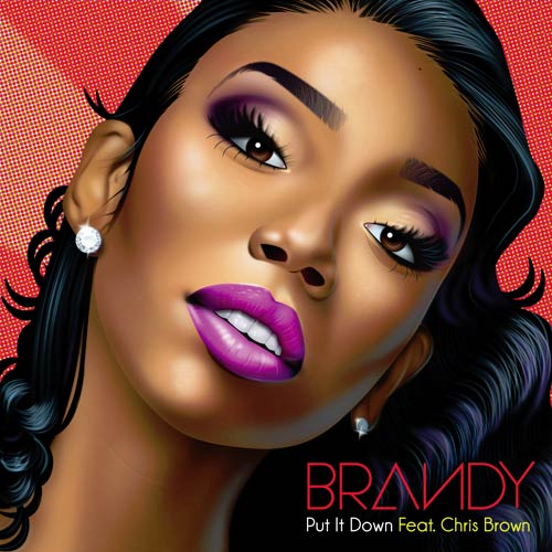 Photo - Brandy ft Chris Brown - Put It Down music single
