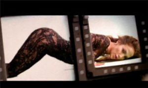 Jennifer Lopez in skin tight fashion in Will.i.am THE (The Hardest Ever) music video